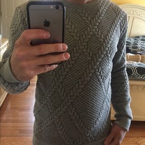 ZARA MAN One of a Kind Knitted Style Sweater
